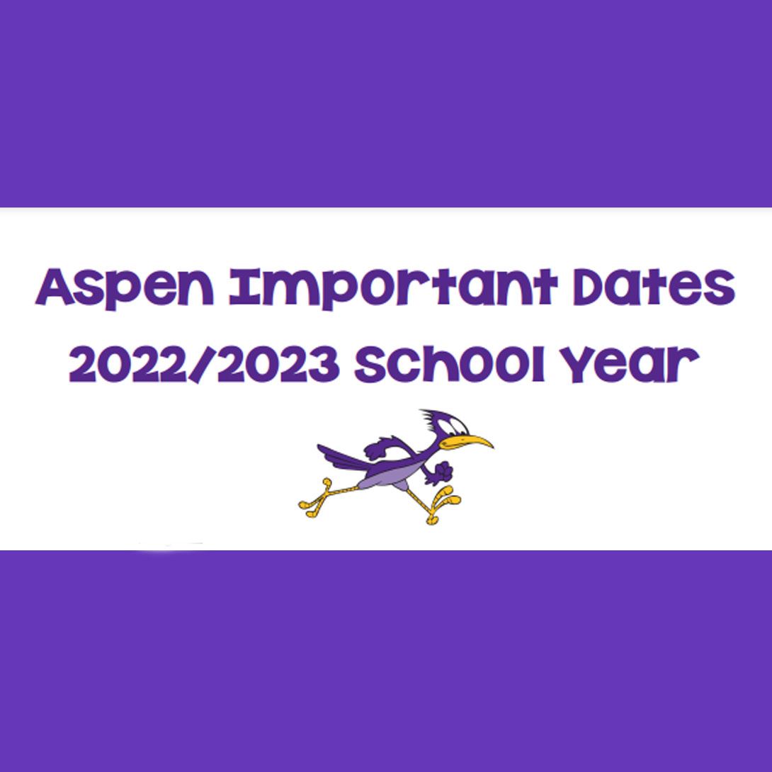  Aspen Important Dates